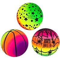Los mejores  - LIOOBO 3 Piezas de Bolas de Arco Iris de Playa Bolas de Colores Brillantes Ecológicas Pelotas de Playa Pelotas de Aleteo…